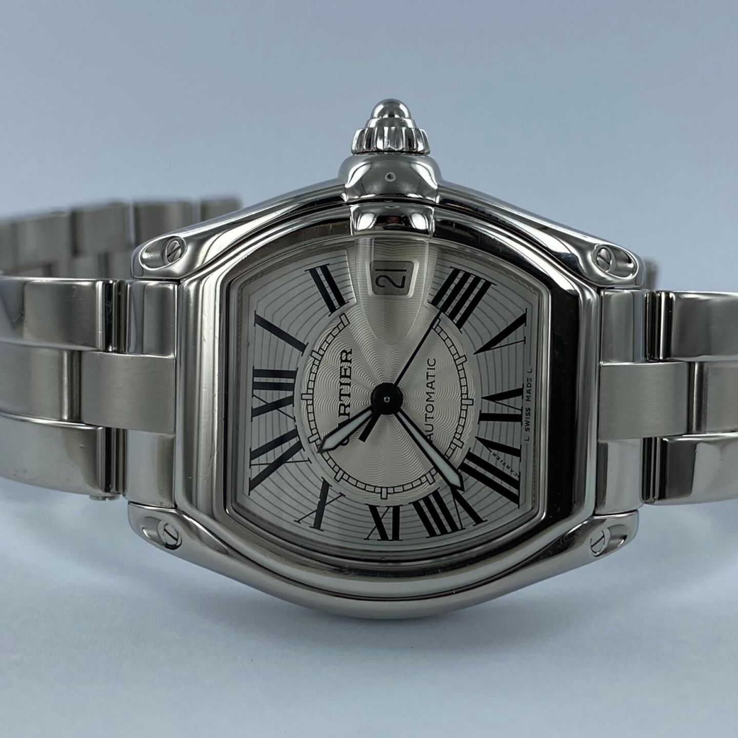 Cartier Roadster 2510 (Unknown (random serial)) - 37 mm Steel case (1/6)