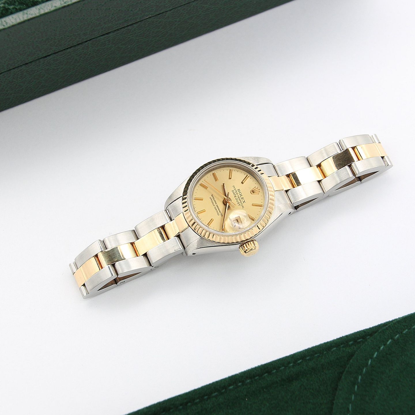 Rolex Lady-Datejust 69173 (Unknown (random serial)) - 26 mm Gold/Steel case (1/5)