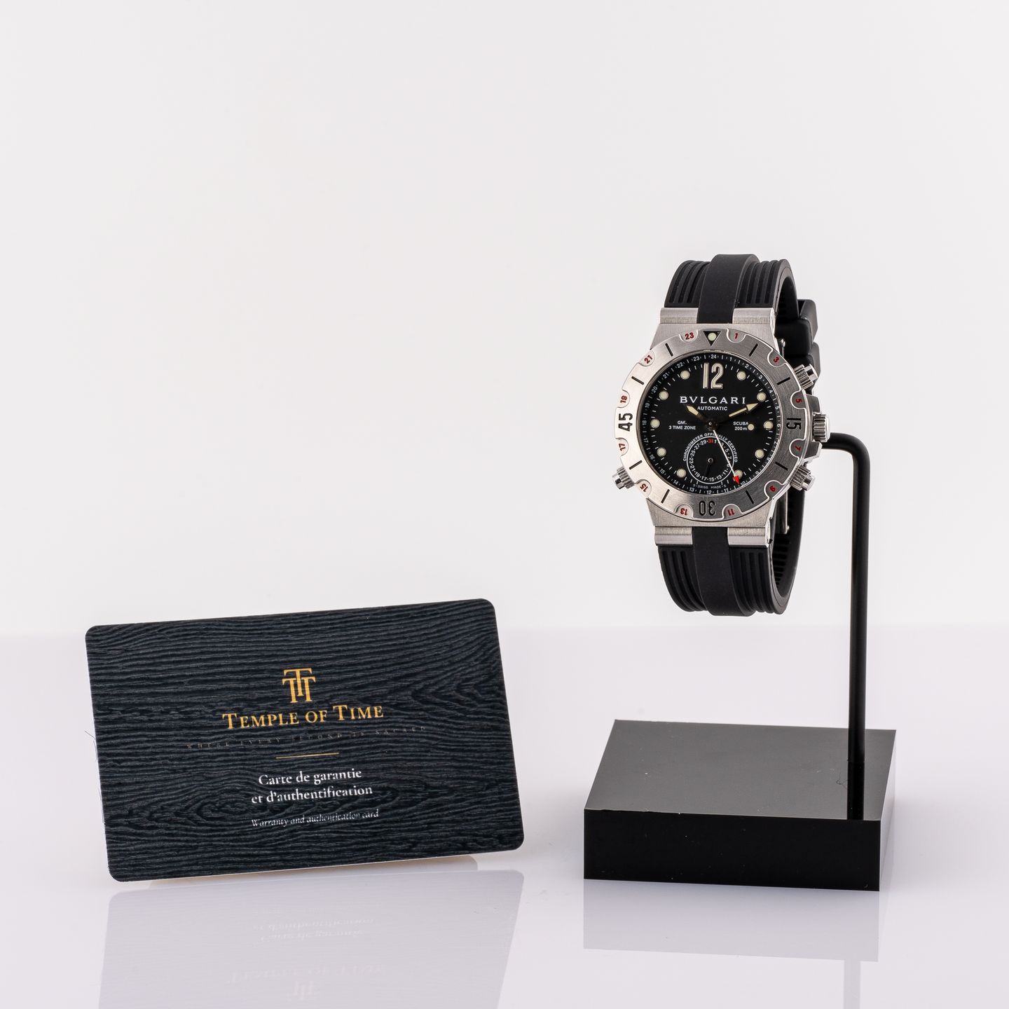 Bulgari Diagono SD38SGMT RBR (Onbekend (willekeurig serienummer)) - 38mm Staal (6/8)