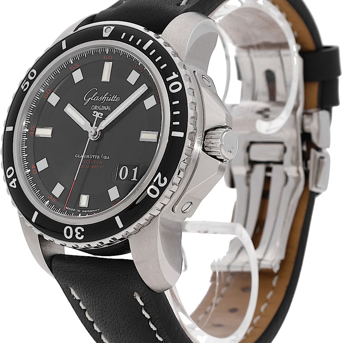 Glashütte Original Sport Evolution Panorama Date 1-39-42-43-03-03 - (3/5)