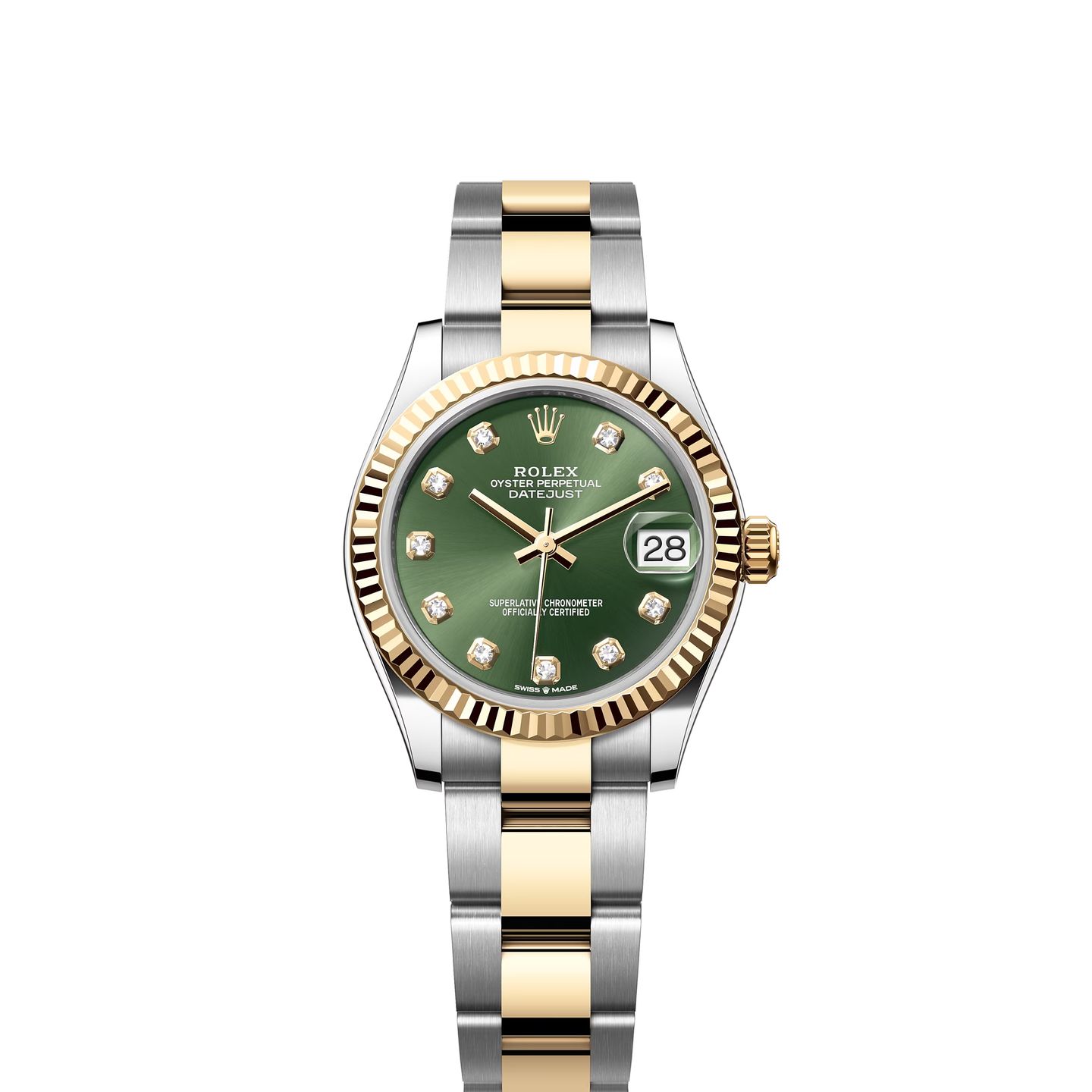 Rolex Datejust 31 278273 (2024) - Groen wijzerplaat 31mm Staal (1/1)