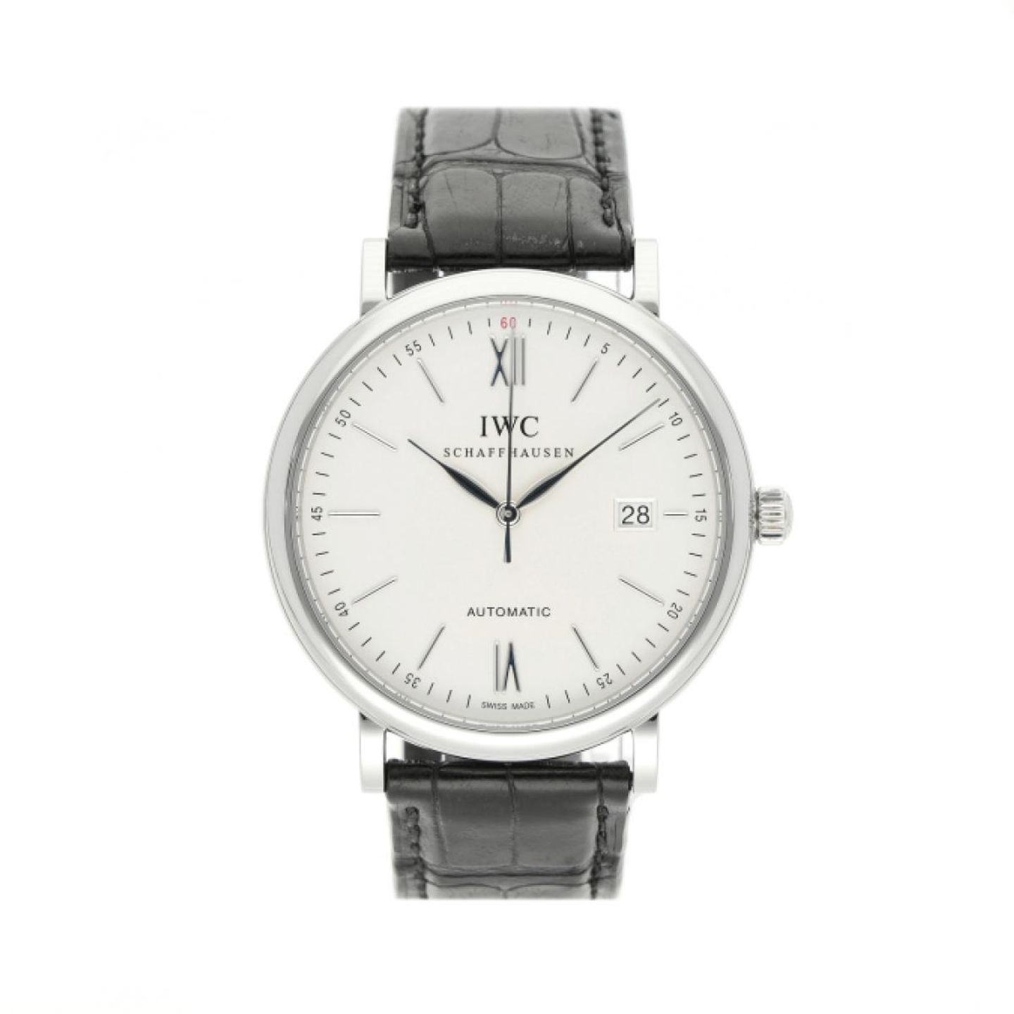 IWC Portofino Automatic IW356505 (2011) - Silver dial 40 mm Steel case (1/5)