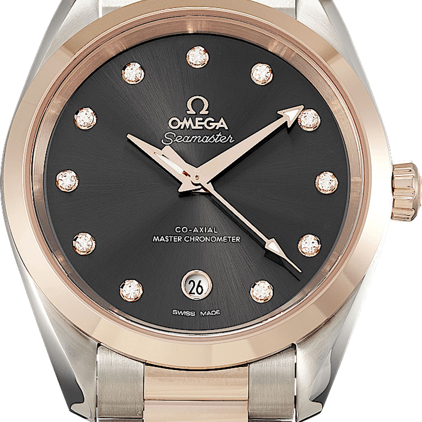 Omega Seamaster Aqua Terra 220.20.38.20.56.001 (2021) - Grey dial 38 mm Steel case (2/5)