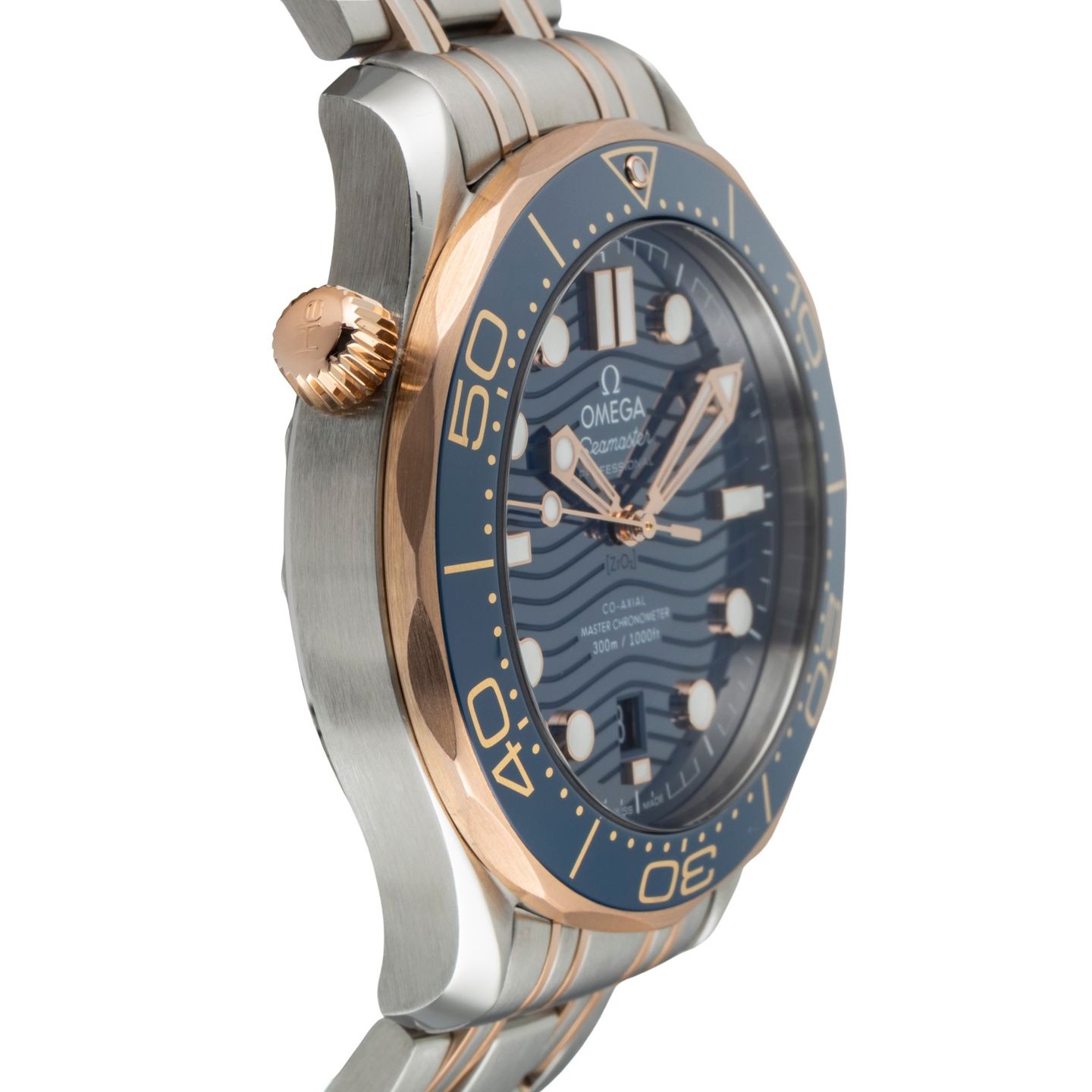 Omega Seamaster Diver 300 M 210.20.42.20.03.002 (Unknown (random serial)) - Blue dial 42 mm Steel case (7/8)