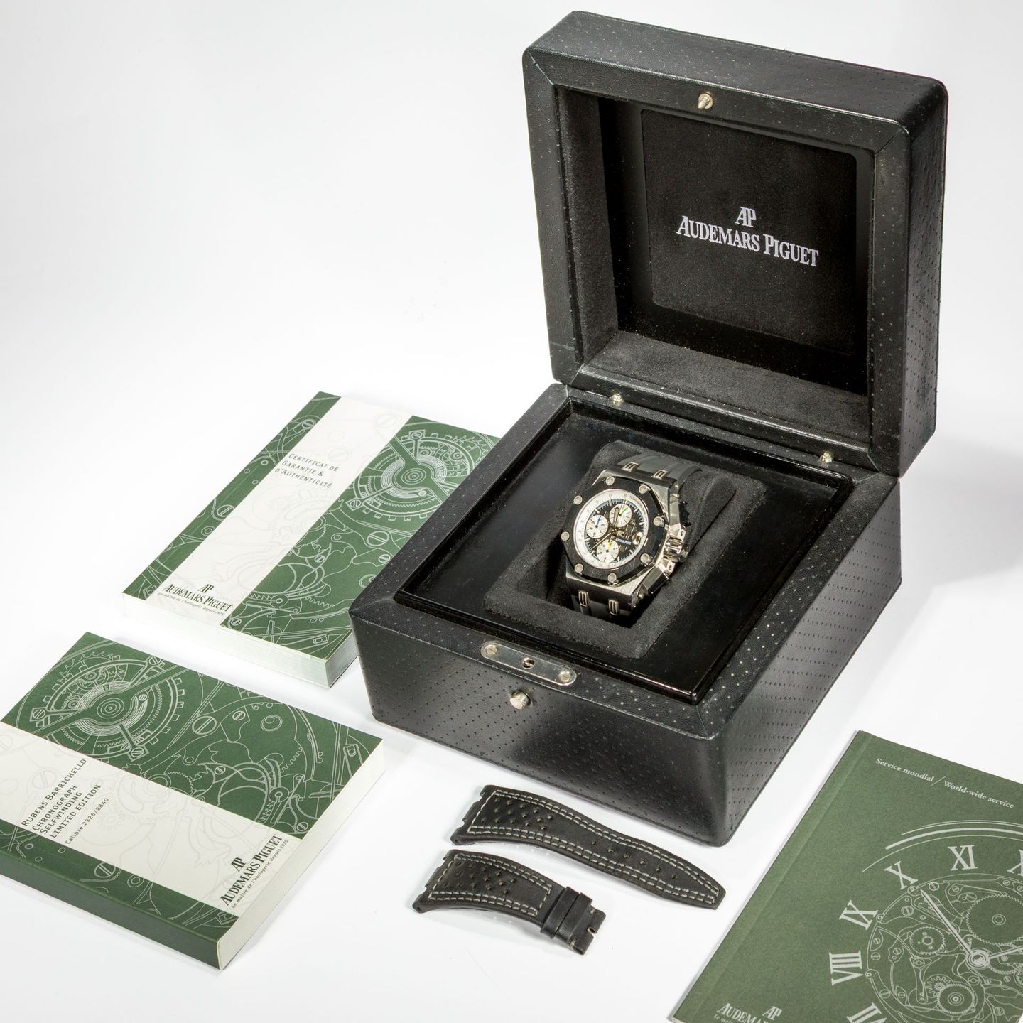 Audemars Piguet Royal Oak Offshore Chronograph 26078IO.OO.D001VS.01 (Onbekend (willekeurig serienummer)) - Transparant wijzerplaat 42mm Titanium (2/5)