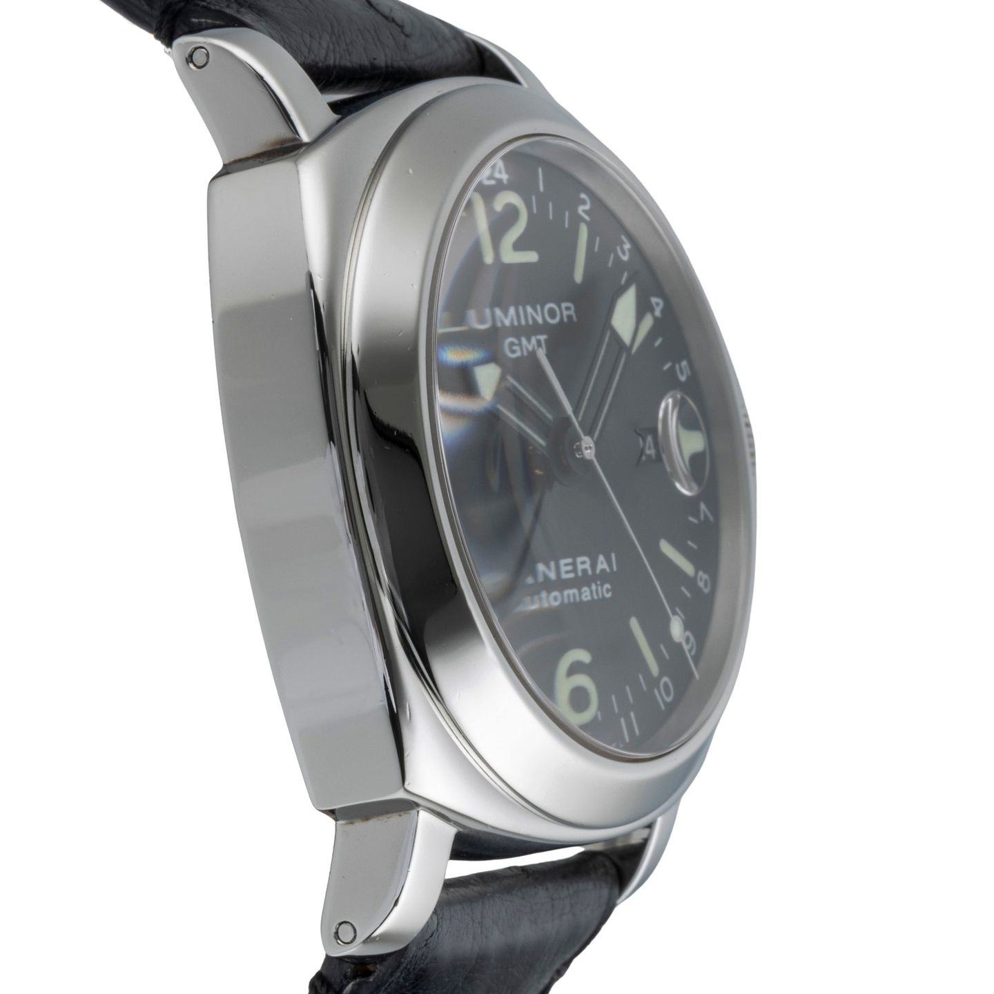 Panerai Luminor PAM00063 (Unknown (random serial)) - Black dial 44 mm Steel case (7/8)