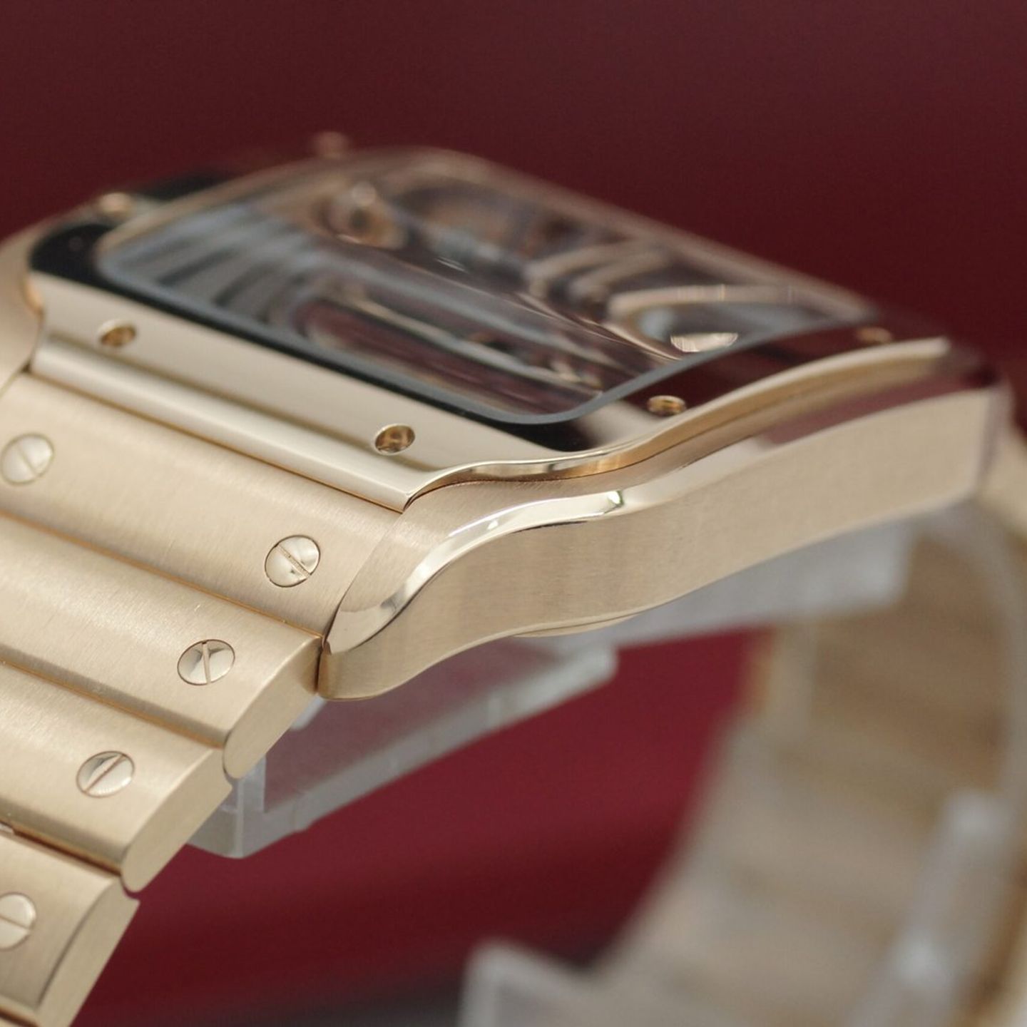 Cartier Santos WHSA0016 (2026) - 48mm Roségoud (8/8)