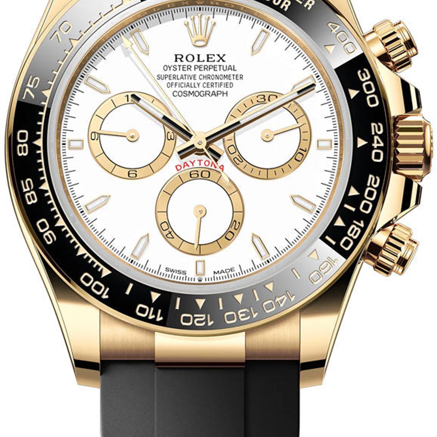 Rolex Daytona 126518LN (2024) - White dial 40 mm Yellow Gold case (1/1)