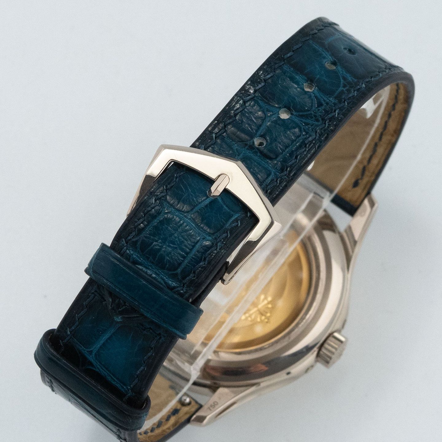 Patek Philippe Annual Calendar 5205G-013 (2019) - Blauw wijzerplaat 40mm Witgoud (4/7)
