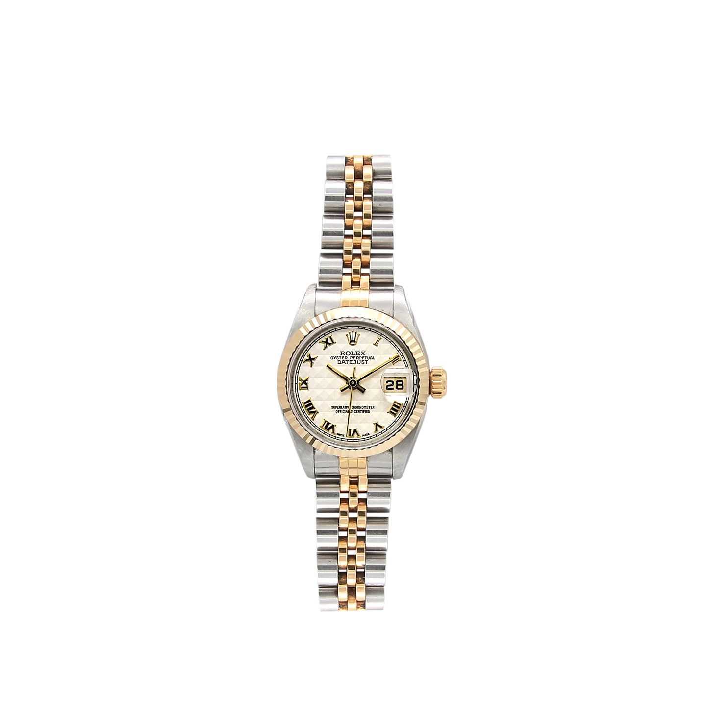 Rolex Lady-Datejust 69173 (Unknown (random serial)) - 26 mm Gold/Steel case (1/6)