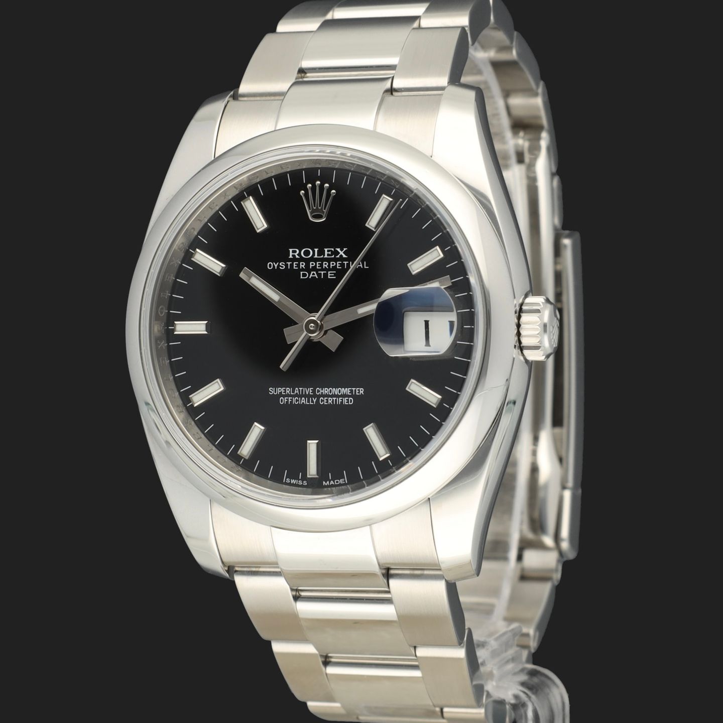 Rolex Oyster Perpetual Date 115200 - (1/8)
