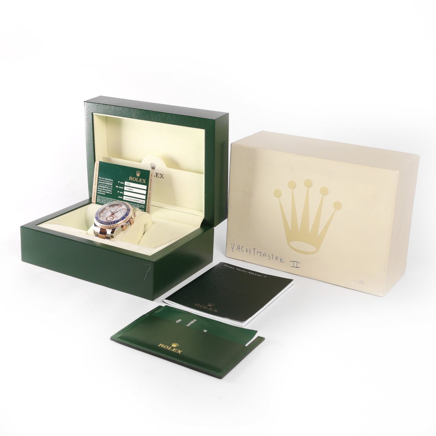 Rolex Yacht-Master II 116681 (2012) - 44 mm Gold/Steel case (3/3)