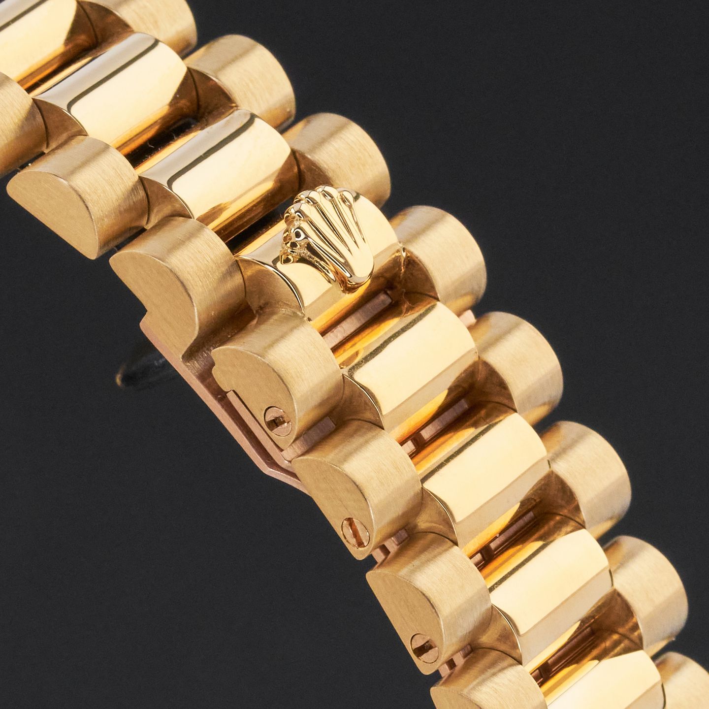 Rolex Day-Date 36 18348 (1993) - Champagne dial 36 mm Yellow Gold case (8/8)