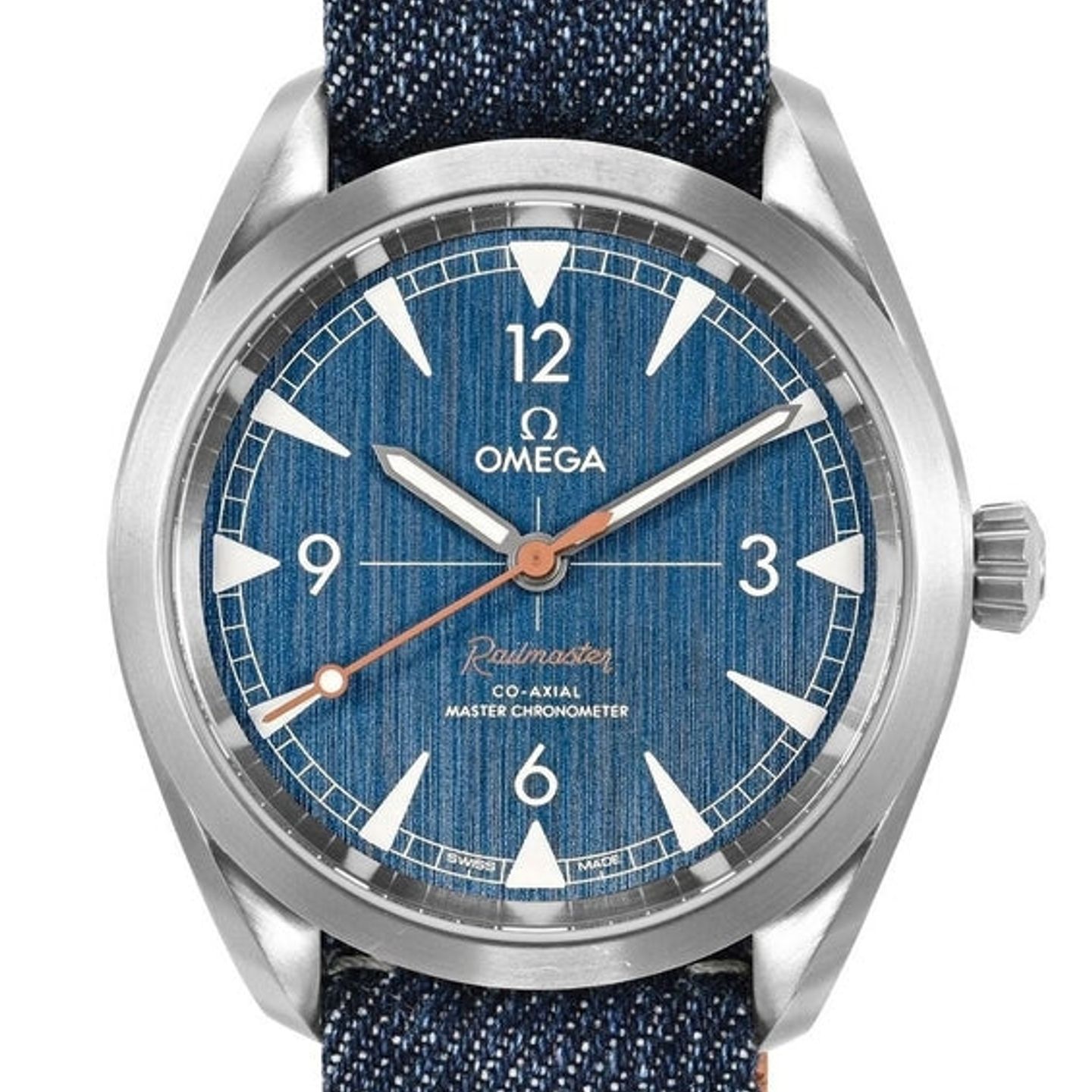 Omega Seamaster Railmaster 220.12.40.20.03.001 (2025) - Blue dial 40 mm Steel case (1/1)