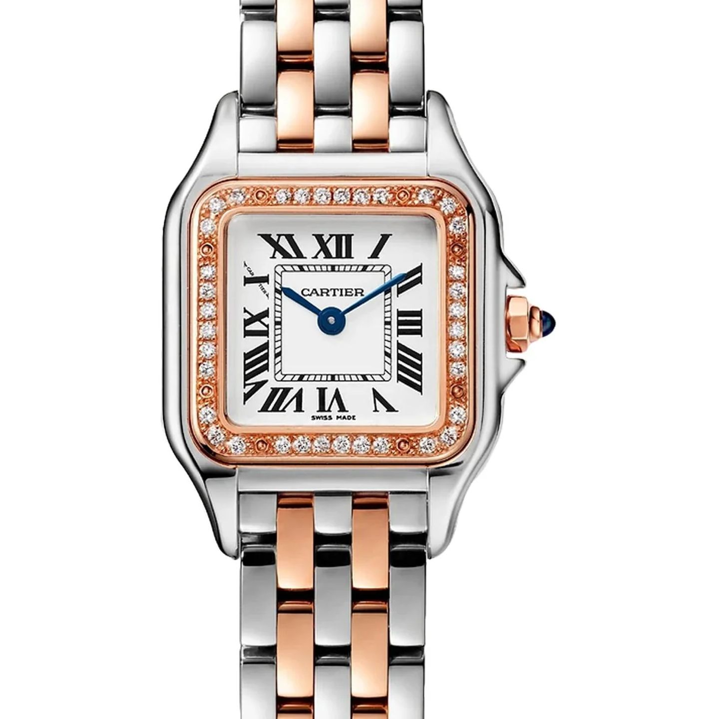 Cartier Panthère W3PN0014 (2026) - Silver dial 22 mm Gold/Steel case (1/1)