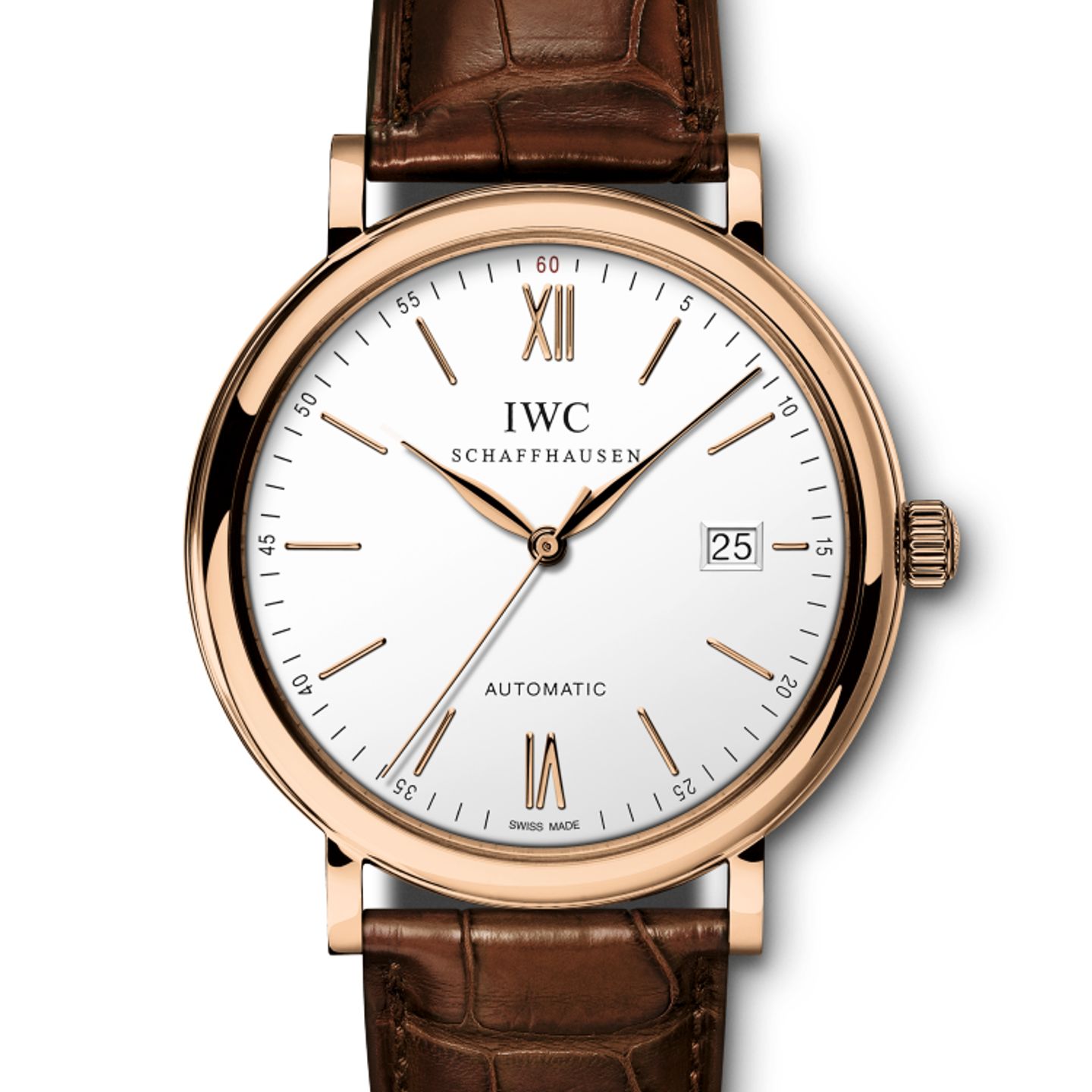 IWC Portofino Automatic IW356504 (2023) - Zilver wijzerplaat 40mm Roségoud (1/1)