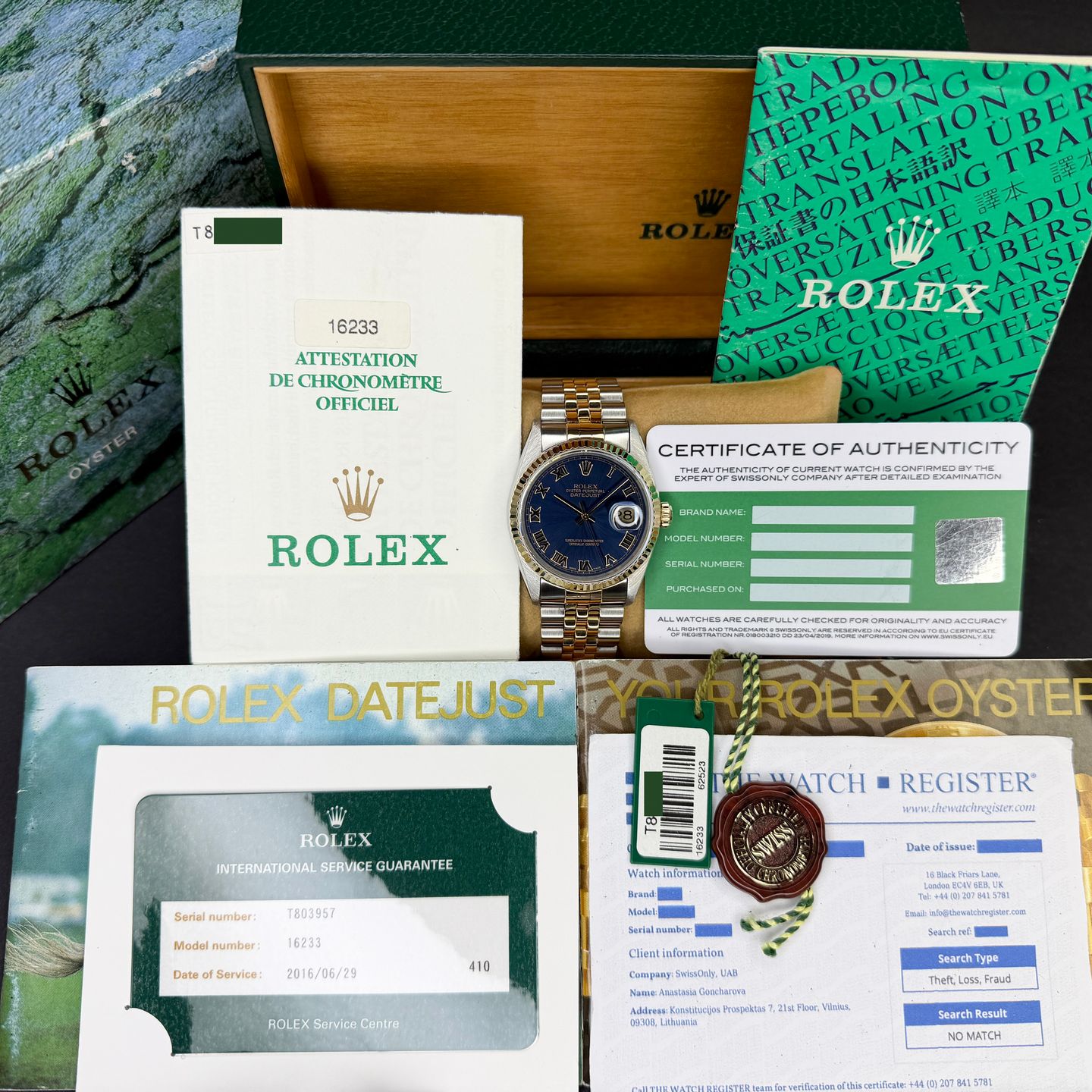 Rolex Datejust 36 16233 - (3/8)