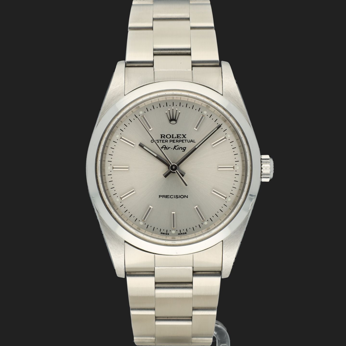 Rolex Air-King 14000 (1999) - 34mm Staal (3/8)