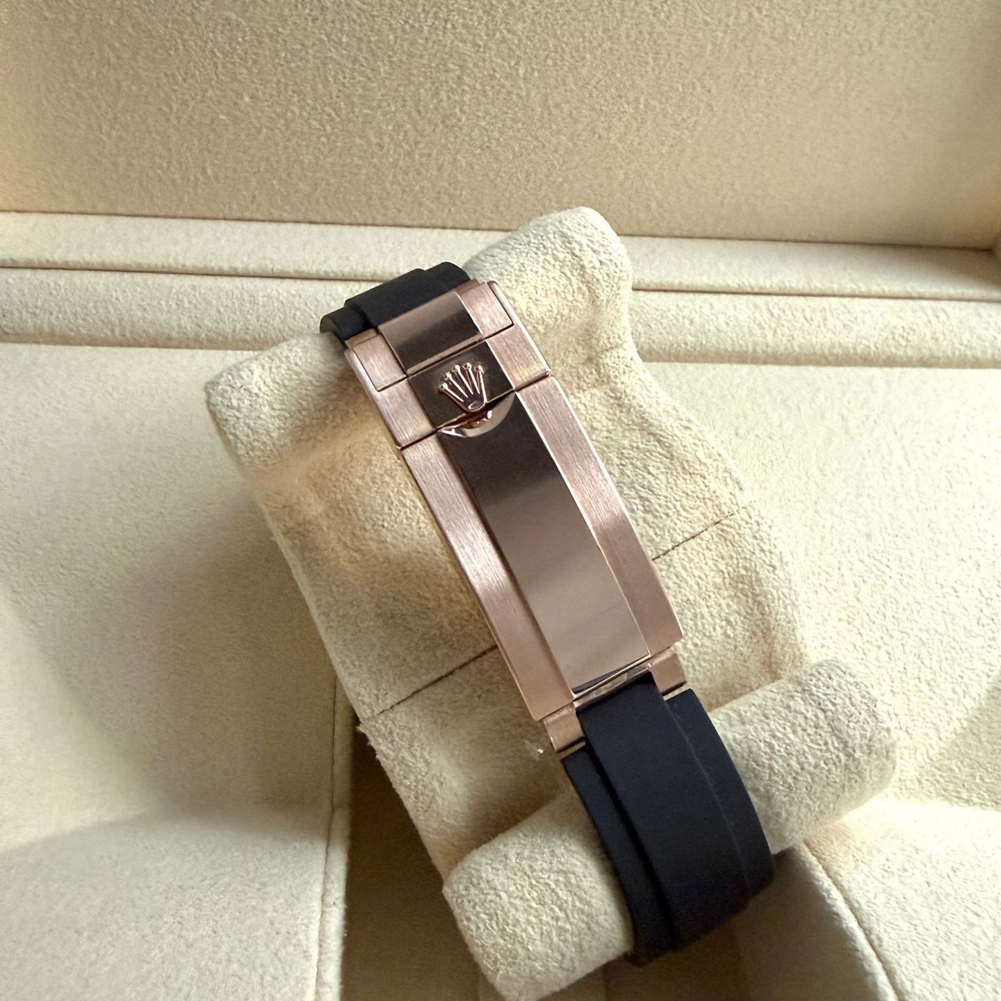 Rolex Yacht-Master 40 126655 (2025) - Black dial 40 mm Rose Gold case (14/14)