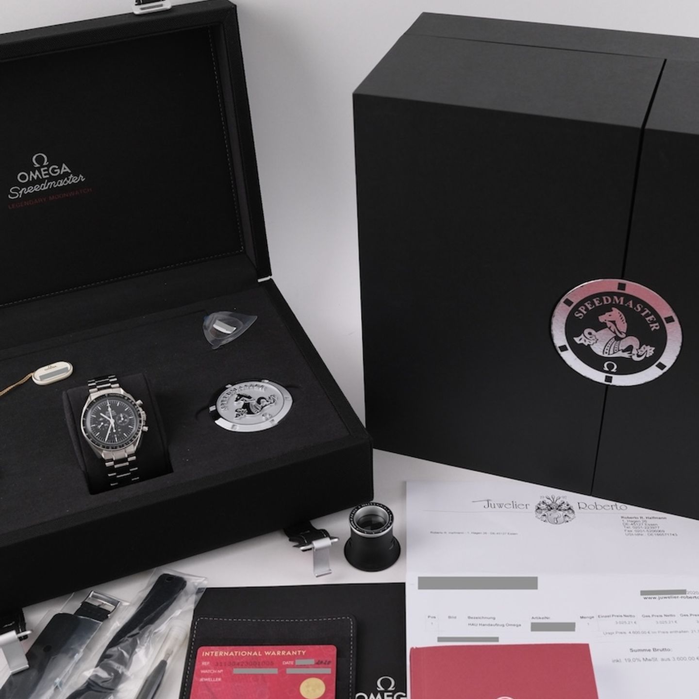 Omega Speedmaster Professional Moonwatch 311.30.42.30.01.005 (2020) - Black dial 42 mm Steel case (8/8)