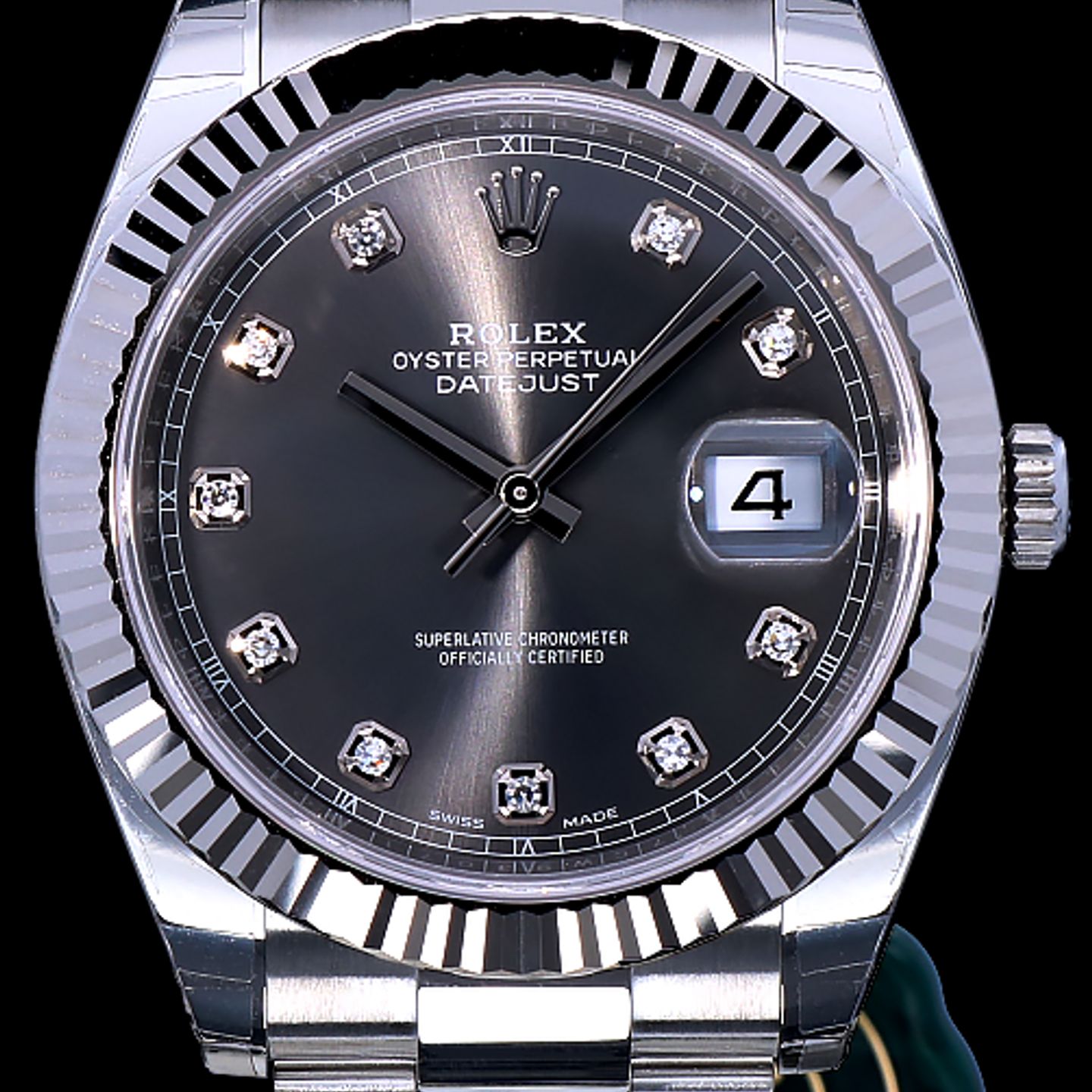 Rolex Datejust 41 126334 (2021) - Grey dial 41 mm Steel case (5/8)