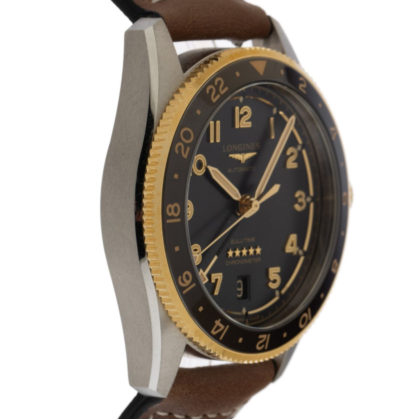 Longines Spirit L3.802.5.53.2 (2025) - Black dial 39 mm Steel case (4/6)