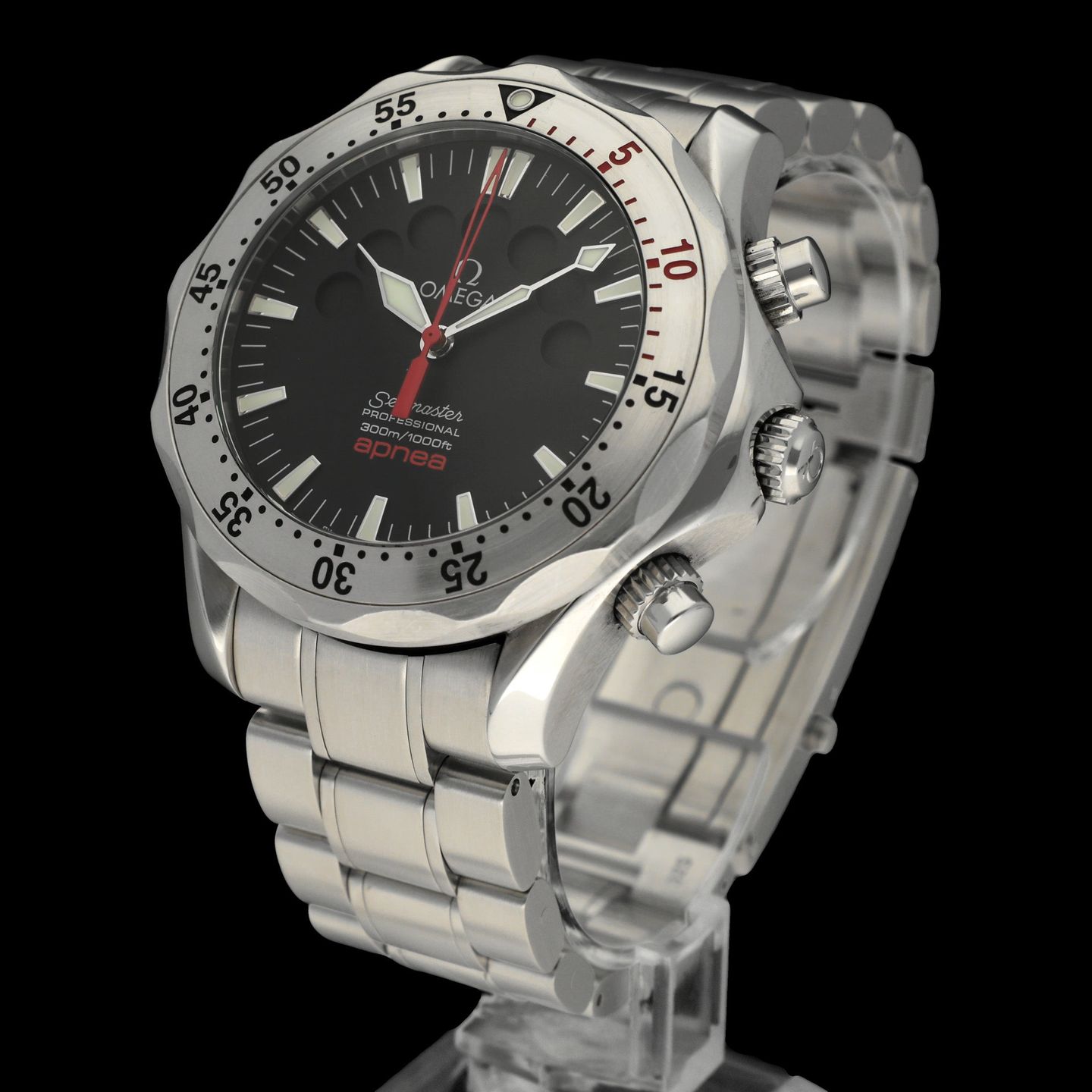 Omega Seamaster Diver 300 M 2595.50.00 (2011) - Black dial 42 mm Steel case (2/8)