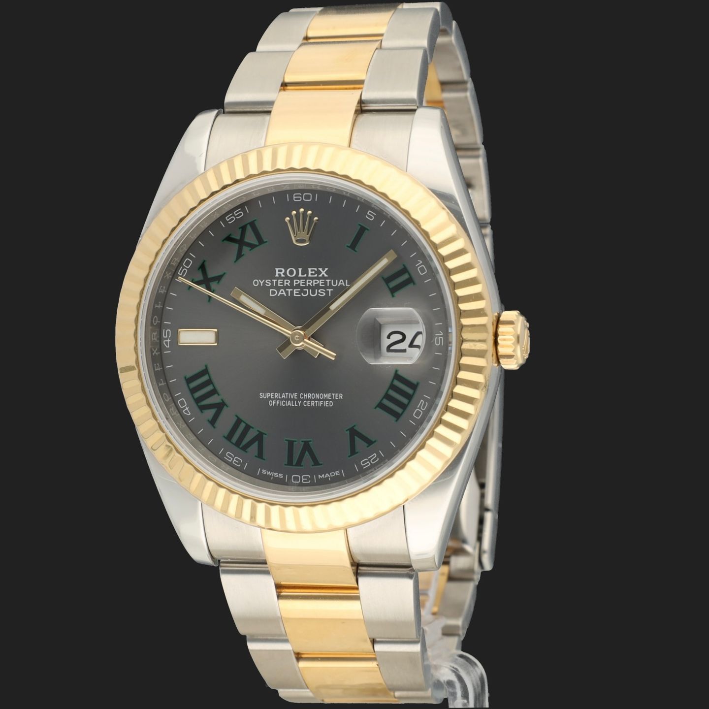 Rolex Datejust 41 126333 (2018) - 41 mm Gold/Steel case (1/8)