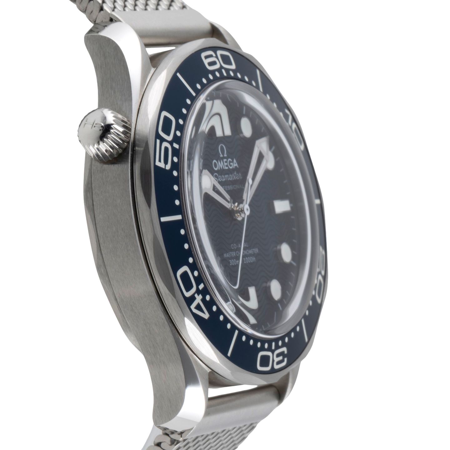 Omega Seamaster Diver 300 M 210.30.42.20.03.002 (Unknown (random serial)) - Blue dial 42 mm Steel case (7/8)