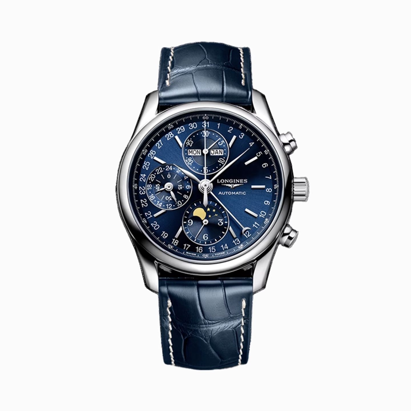 Longines Master Collection L2.673.4.92.0 (2025) - Blauw wijzerplaat 40mm Staal (1/1)