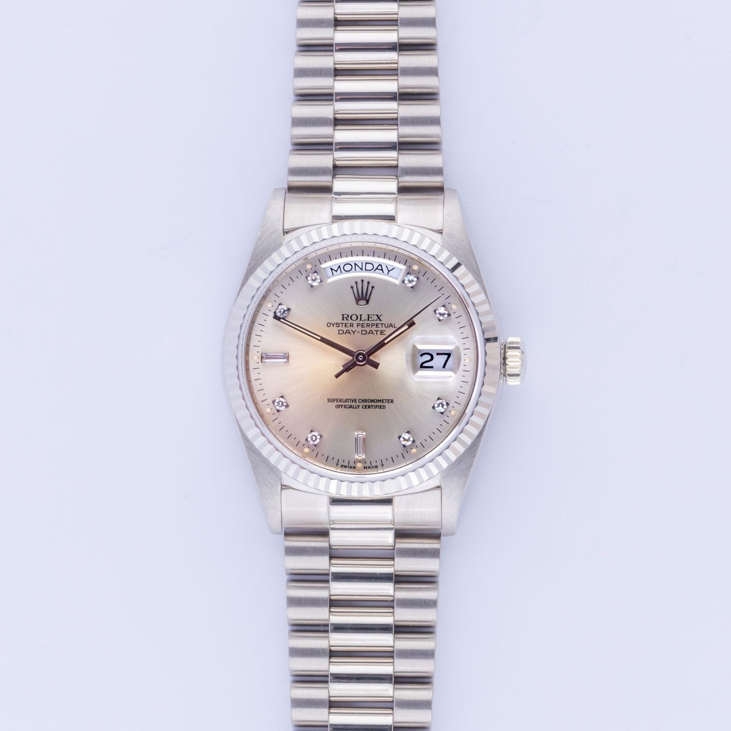 Rolex Day-Date 36 18039 (1987) - 36mm Witgoud (3/7)