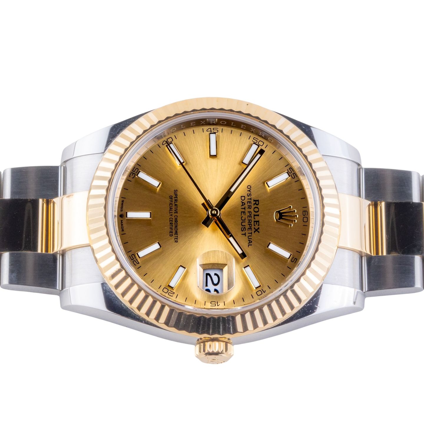Rolex Datejust 41 126333 (2022) - 41mm Goud/Staal (6/8)