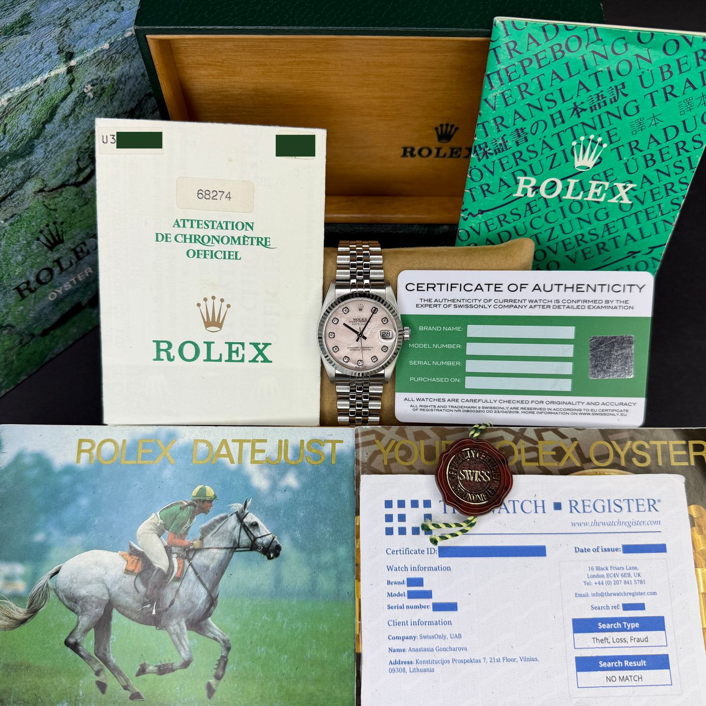Rolex Datejust 31 68274 - (3/8)