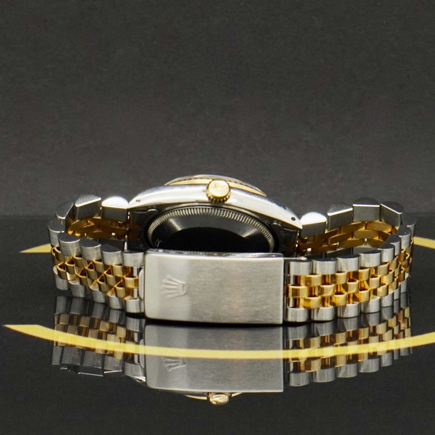 Rolex Datejust 31 68273 (1991) - Blue dial 31 mm Gold/Steel case (7/7)