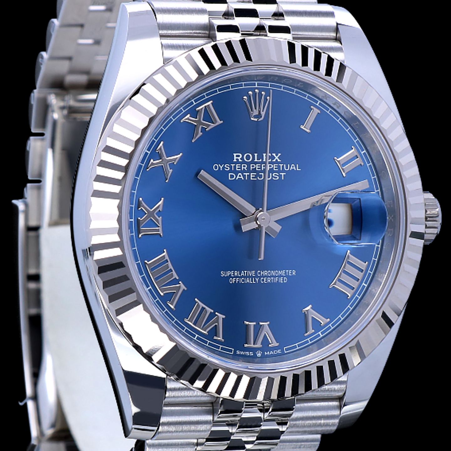 Rolex Datejust 41 126334 (2022) - Blue dial 41 mm Steel case (8/8)