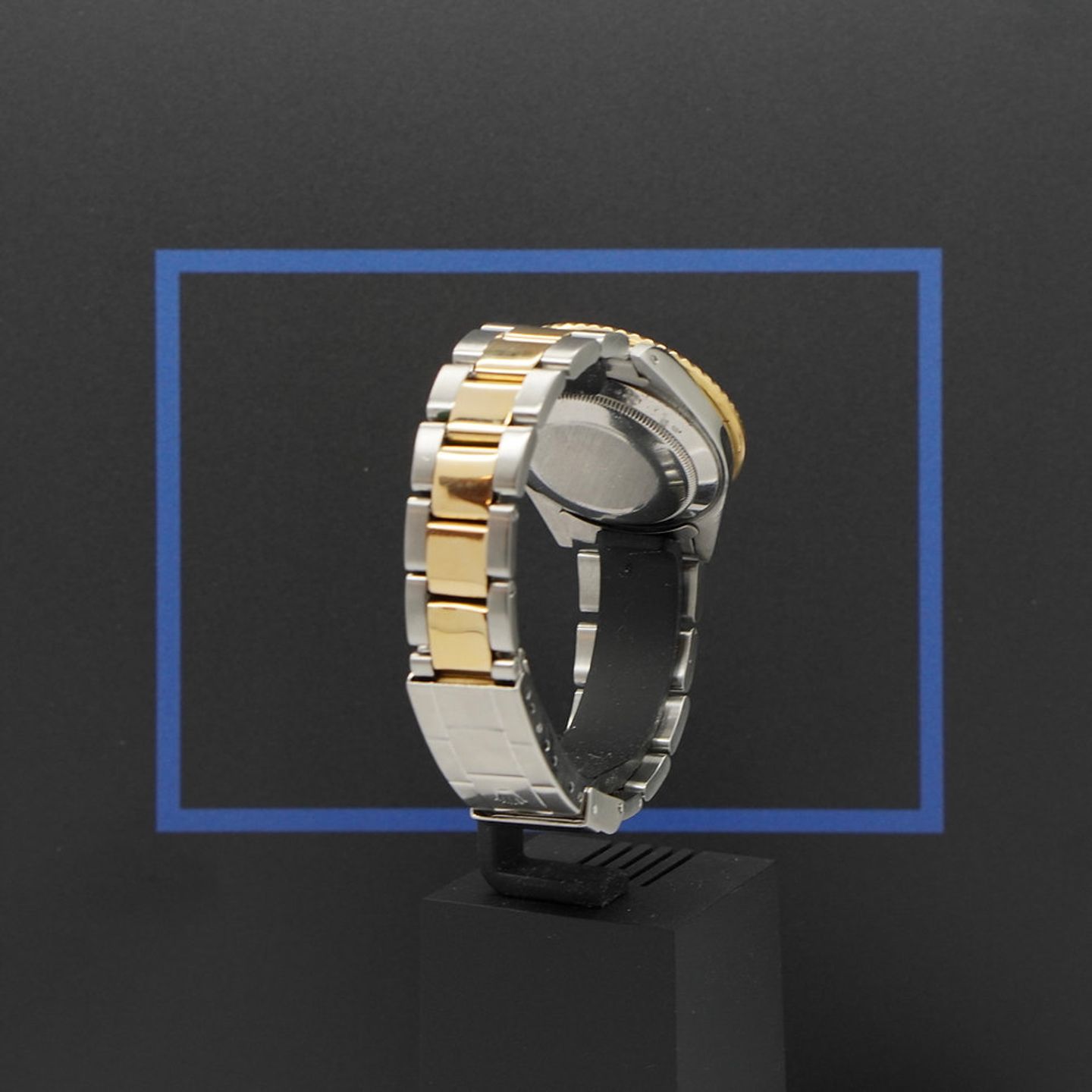 Rolex Submariner Date 16803 (1995) - Blauw wijzerplaat 40mm Goud/Staal (4/7)