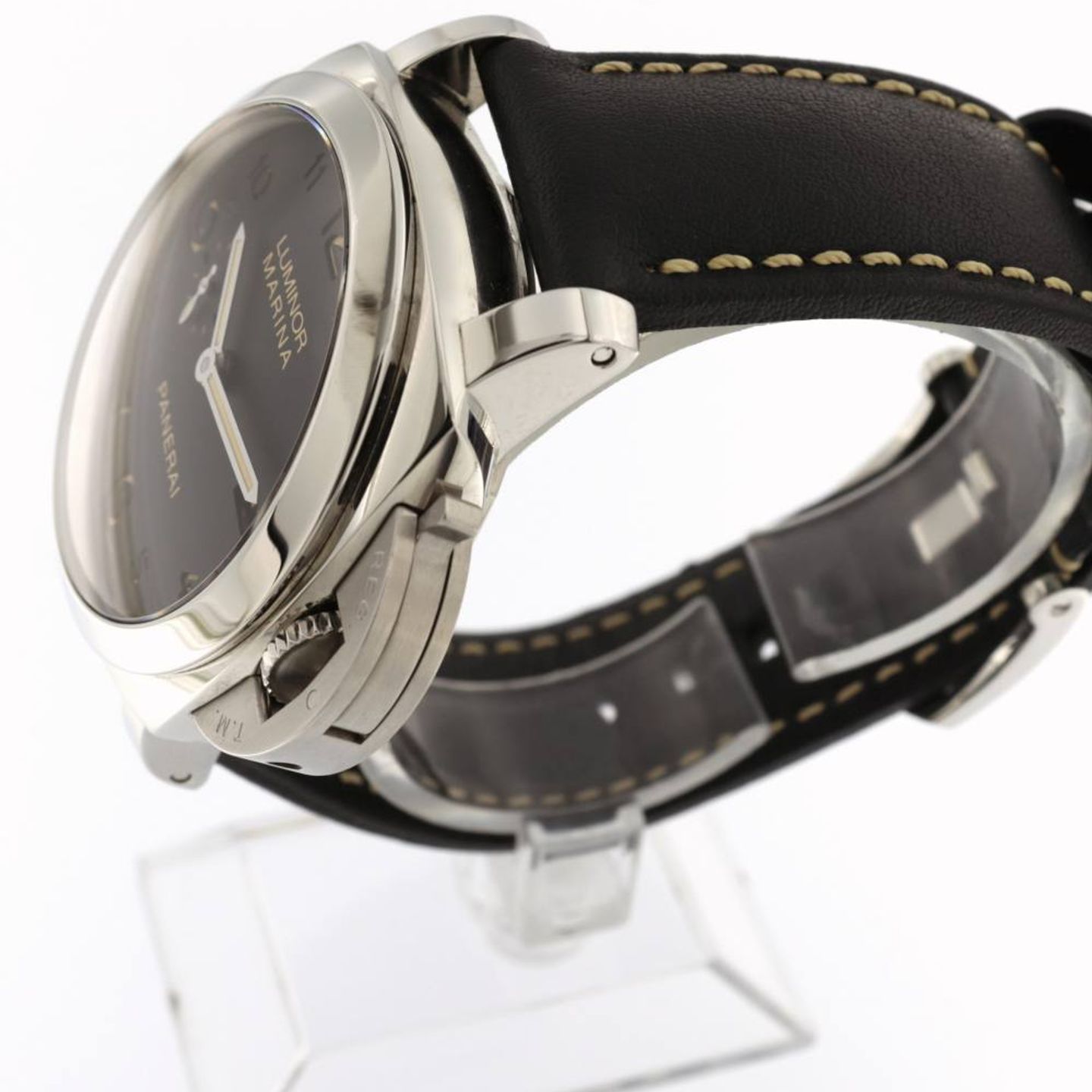 Panerai Luminor Marina 1950 3 Days Automatic PAM00359 (2015) - Zwart wijzerplaat 44mm Staal (2/7)