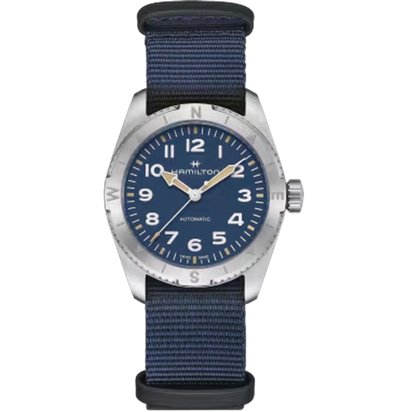 Hamilton Khaki Field H70225940 (2026) - Blauw wijzerplaat 37mm Staal (1/1)