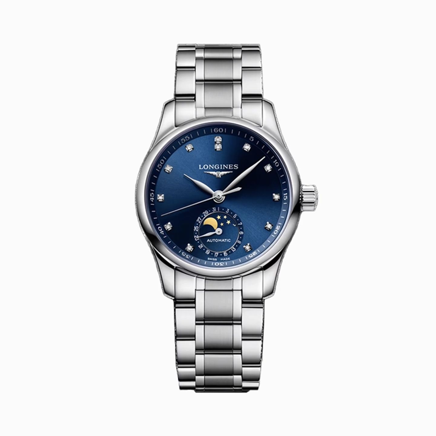 Longines Master Collection L2.409.4.97.6 (2025) - Blue dial 34 mm Steel case (1/1)