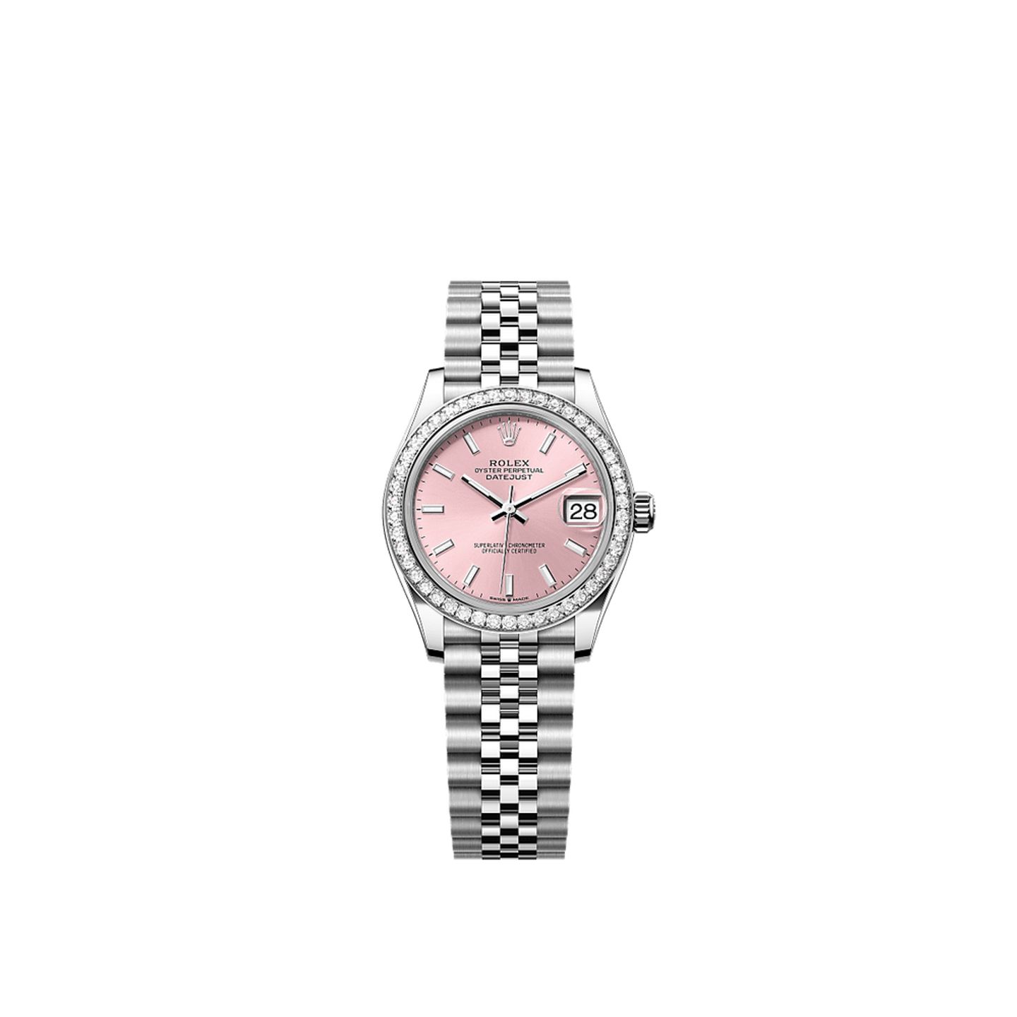 Rolex Datejust 31 278384RBR (2025) - Pink dial 31 mm Steel case (1/1)