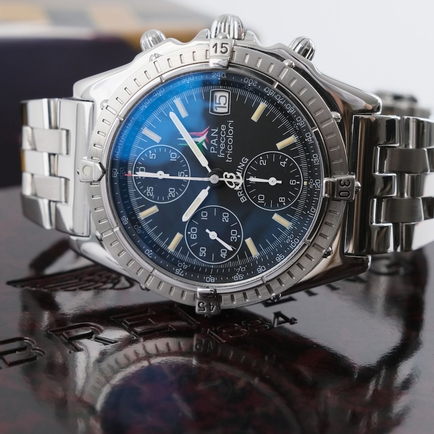 Breitling Chronomat A13050.1 (1999) - 39mm Staal (1/8)