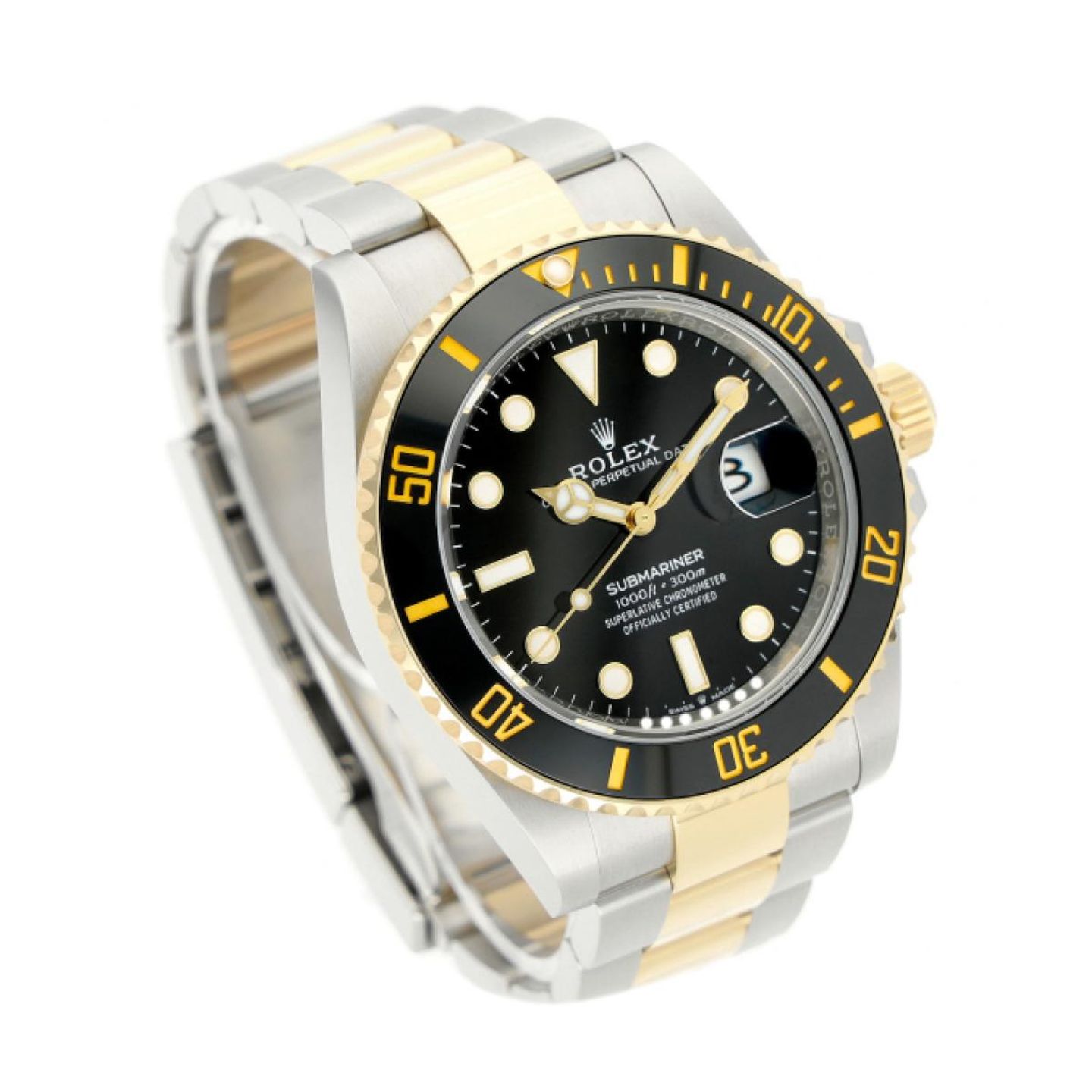 Rolex Submariner Date 126613LN (2024) - Black dial 41 mm Gold/Steel case (3/5)
