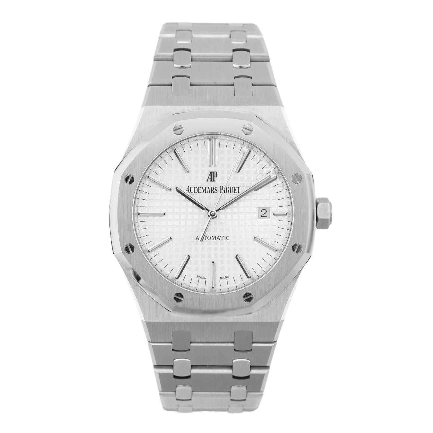 Audemars Piguet Royal Oak Selfwinding 15400ST.OO.1220ST.02 (2020) - Zilver wijzerplaat 41mm Staal (1/6)