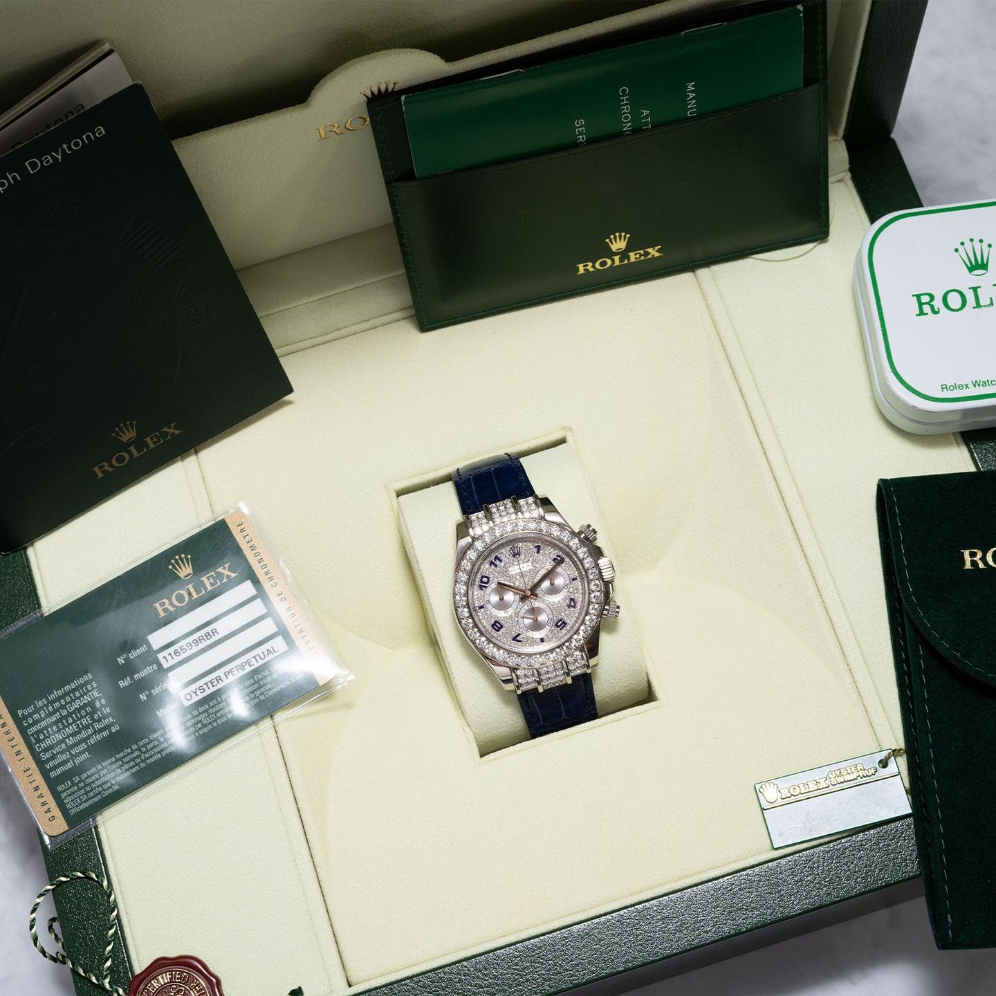 Rolex Daytona 116599RBR (2009) - 40 mm White Gold case (6/7)