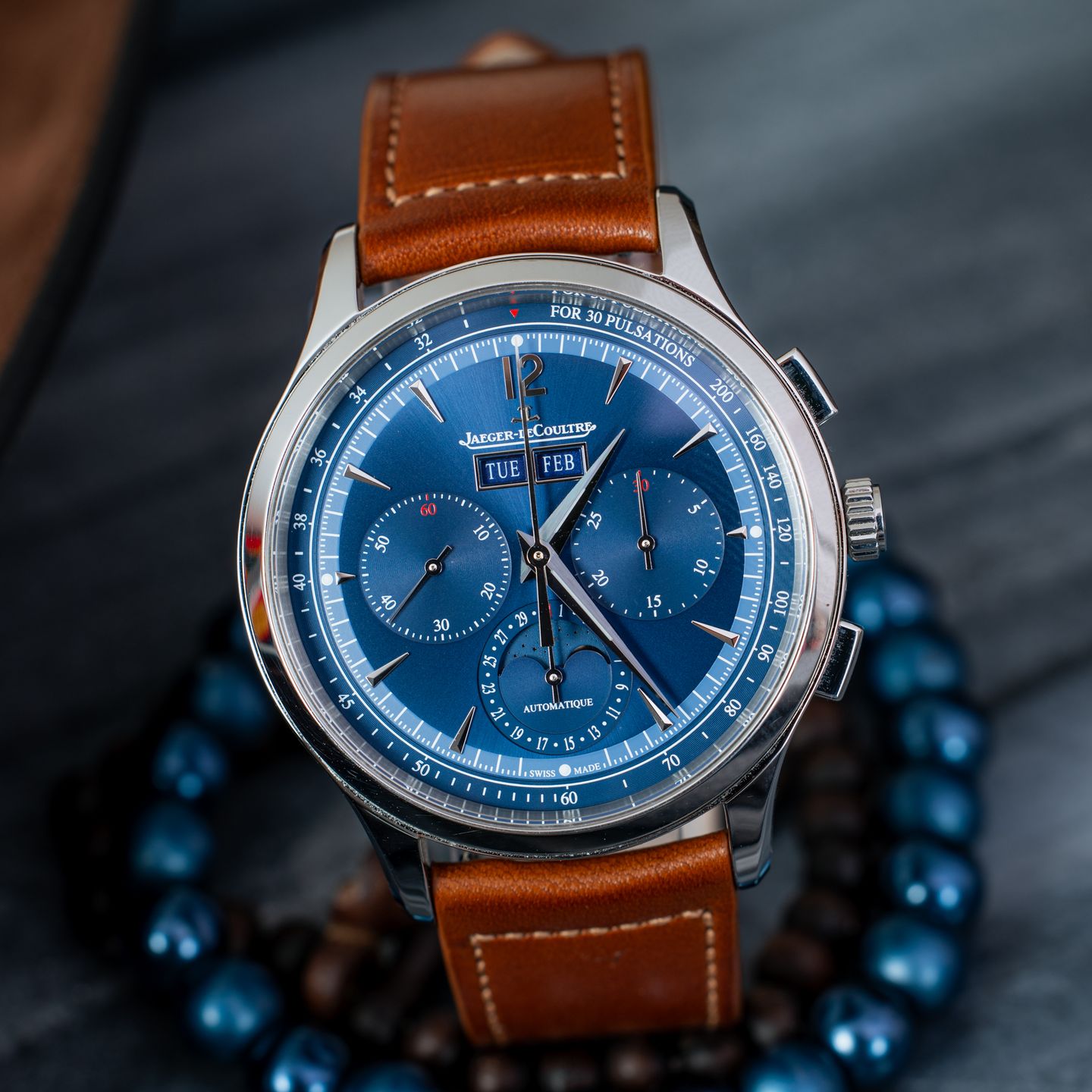 Jaeger-LeCoultre Master Control Q4138480 (2024) - Grijs wijzerplaat 40mm Staal (5/8)
