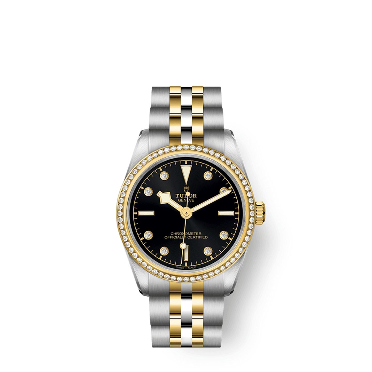 Tudor Black Bay S&G 79613 (2025) - Black dial 31 mm Gold/Steel case (1/1)