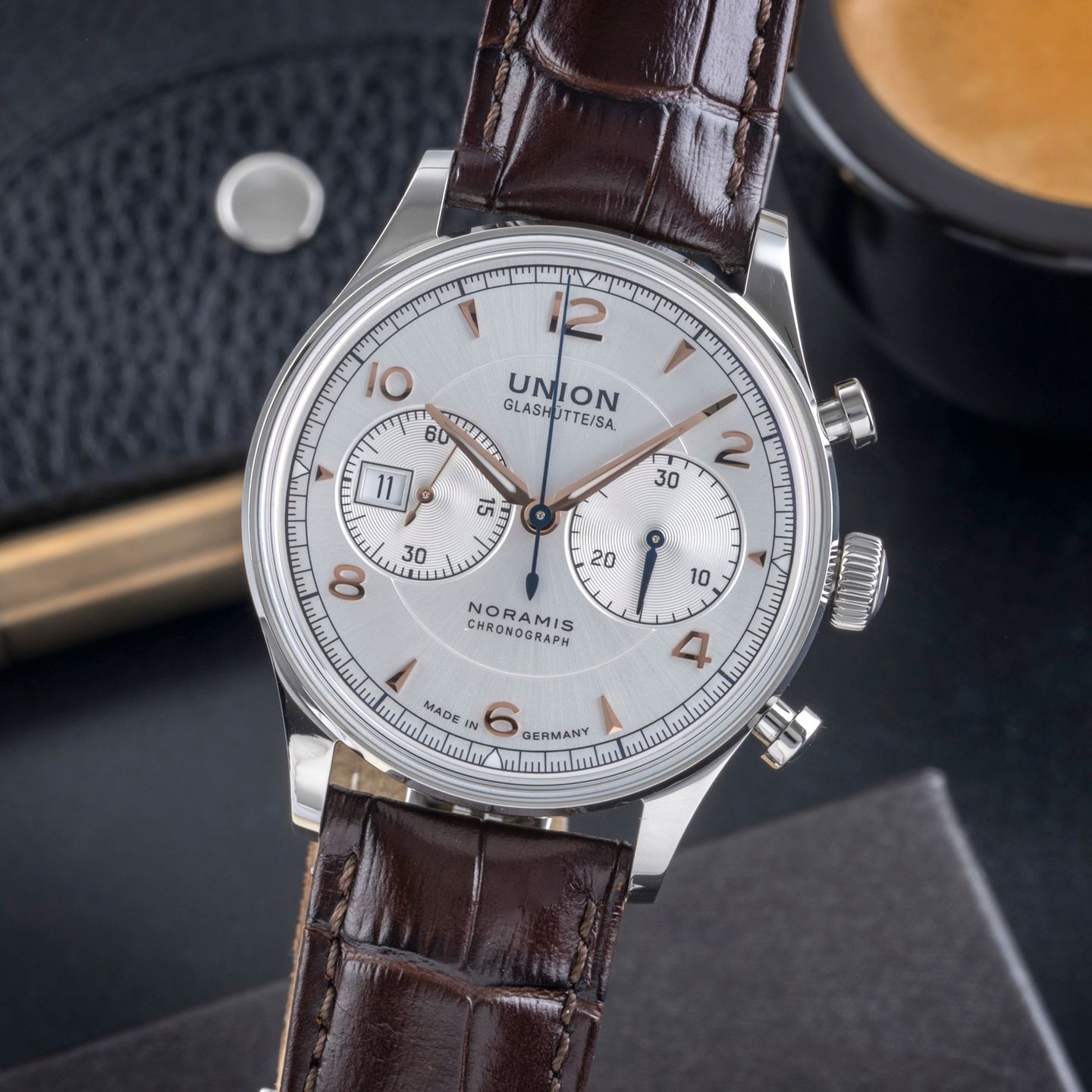 Union Glashütte Noramis Chronograph D012.427.16.037.01 - (3/8)