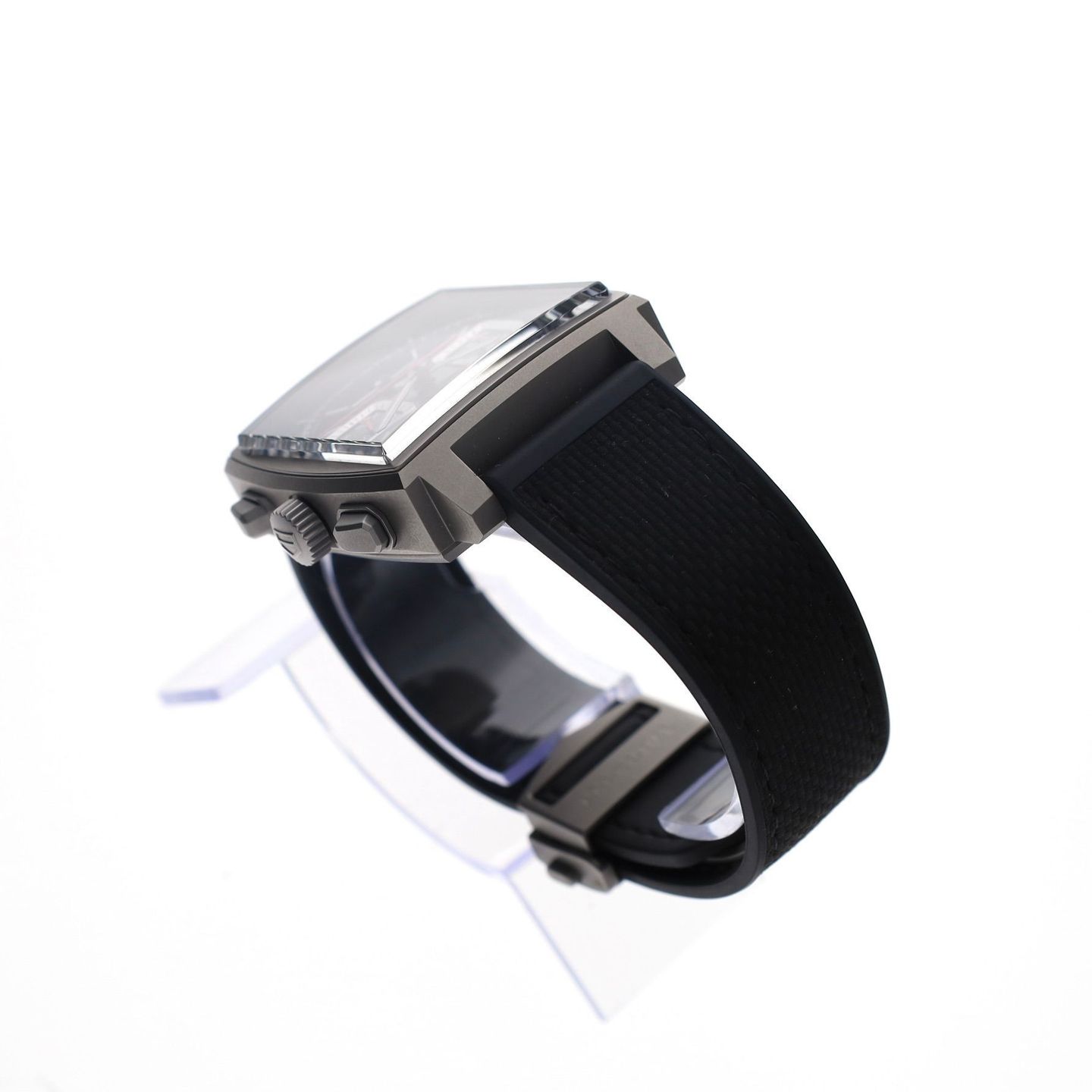 TAG Heuer Monaco CBL2183.FT6236 (2024) - Black dial 39 mm Titanium case (6/8)