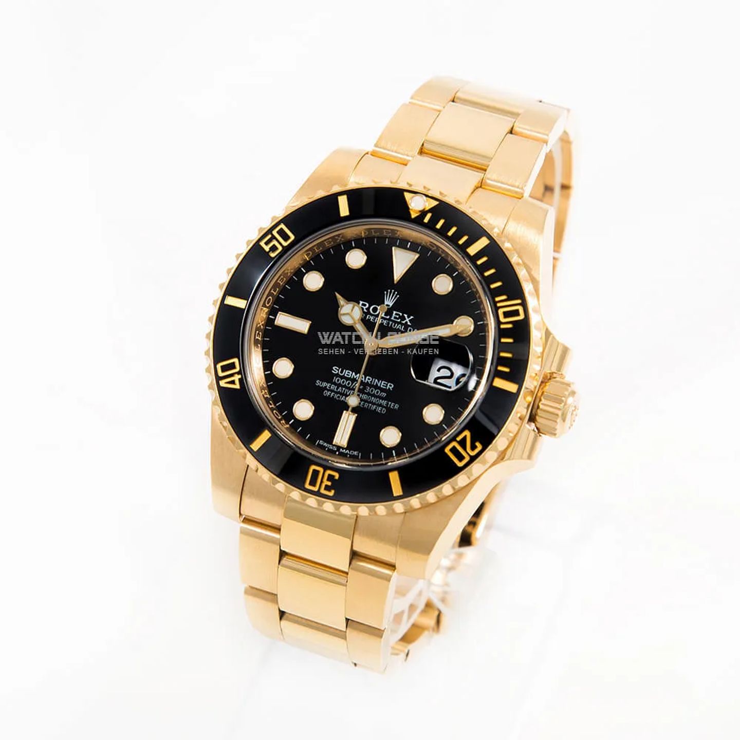 Rolex Submariner Date 116618LN (2020) - 40mm Geelgoud (5/8)