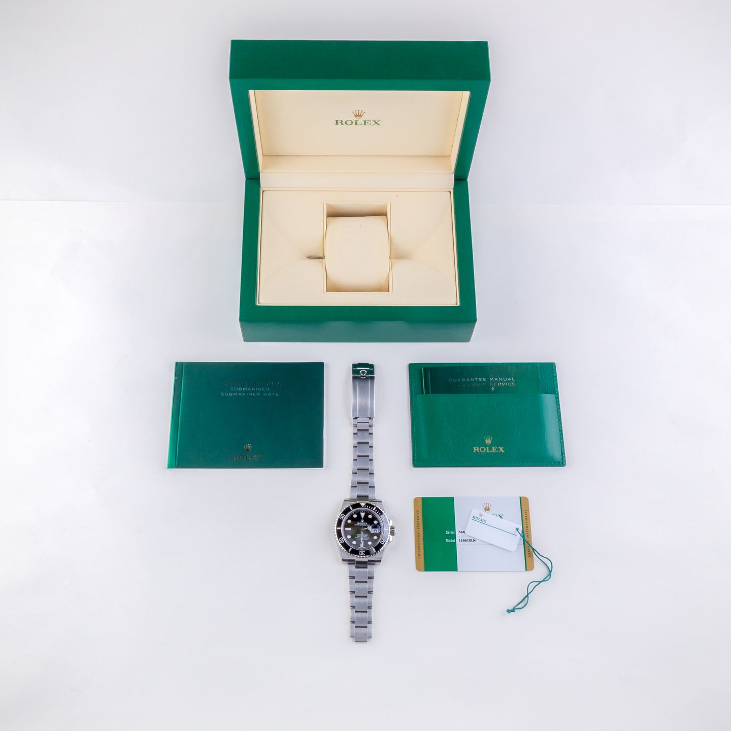 Rolex Submariner Date 116610LN (2019) - Black dial 40 mm Steel case (8/8)
